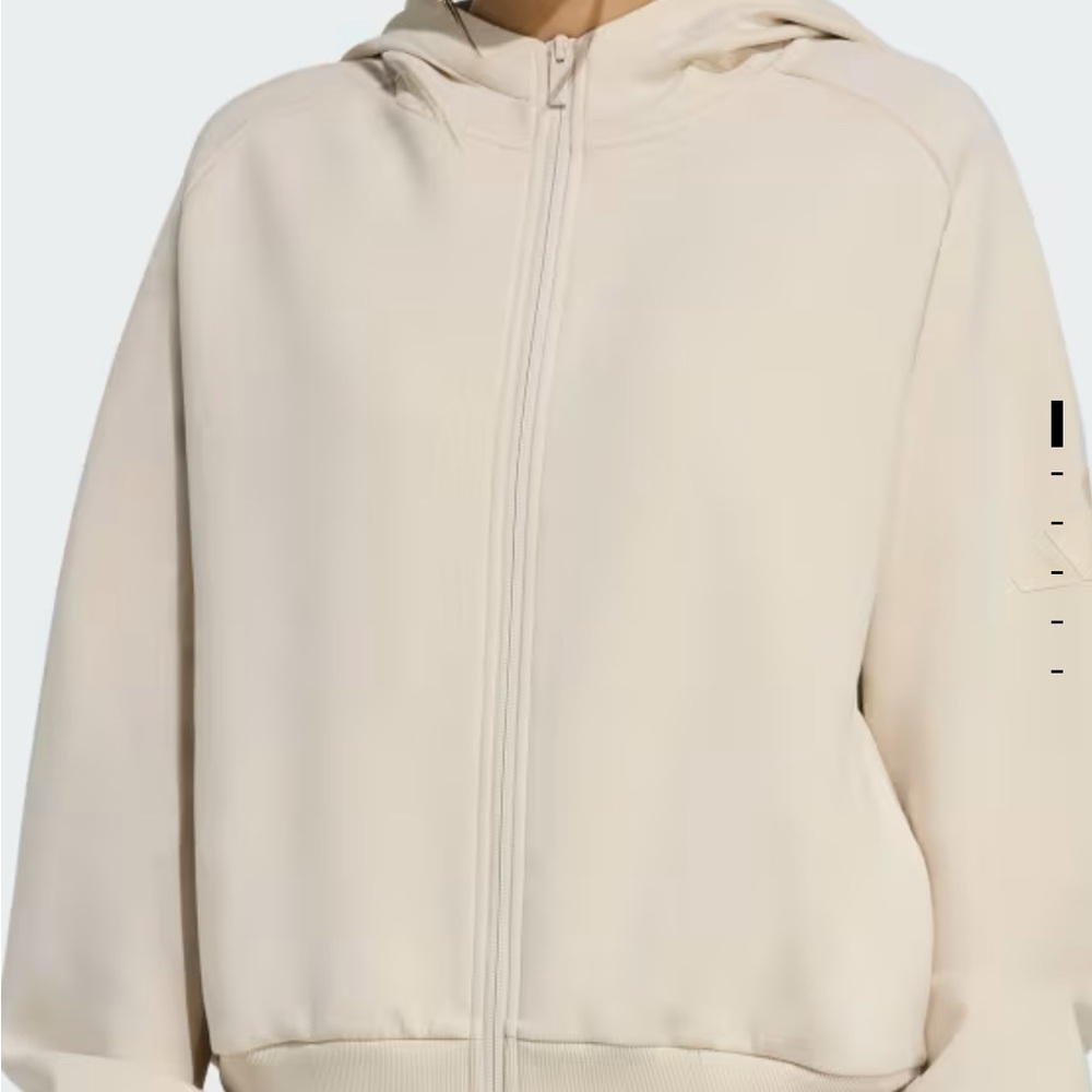 Beige Zip-Up Jacket
